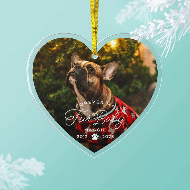 Fur Baby Personalized Ornaments
