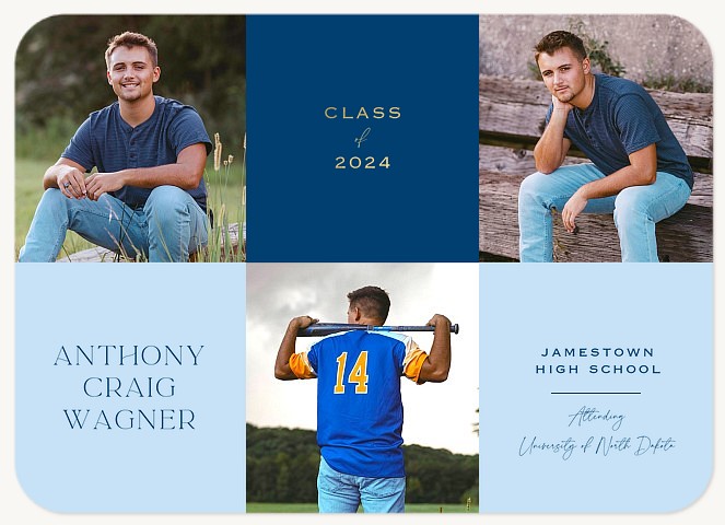 Squared Up Graduation Cards