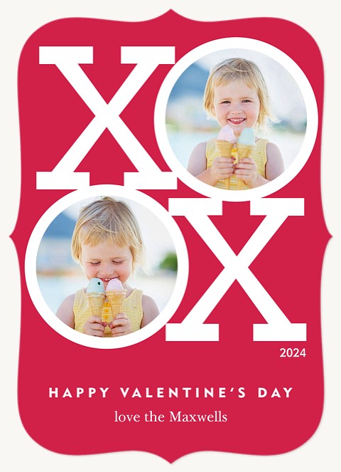XOXO Valentines Cards