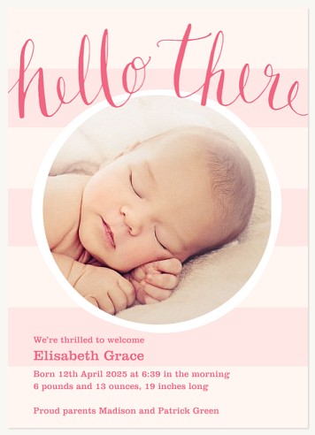 Introducing Wonder Baby Announcements