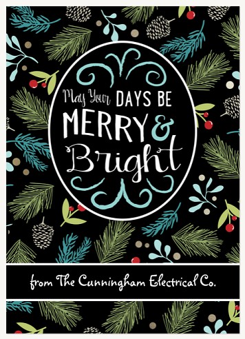 Forest Whimsy  Christmas Cards for Business