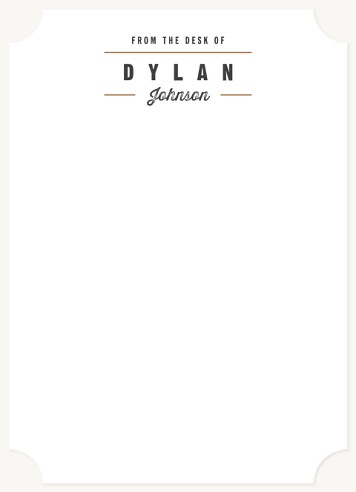 The Dapper Desk Stationery