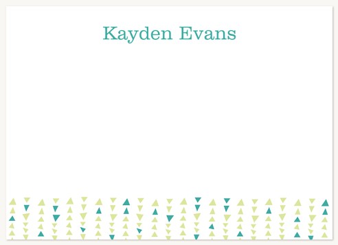 Falling Confetti Stationery