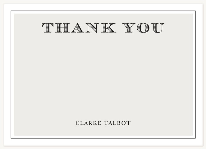 Law School Thank You Cards 