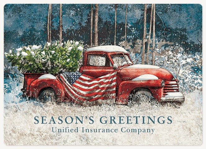 American Vintage Holiday & Christmas Magnet Cards