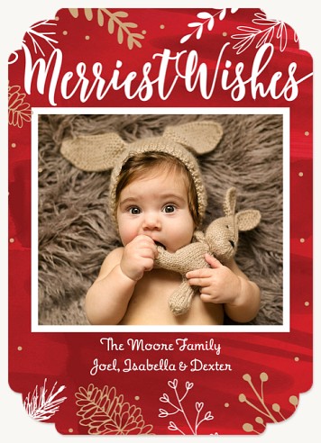 Delightful Foliage Christmas Cards