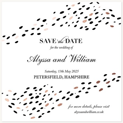 Overflowing Love Save the Date Cards