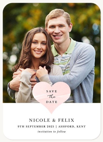 My Beloved  Save the Date Cards