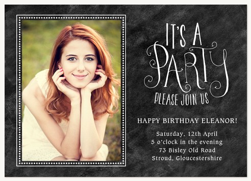 Ready for Fun! Birthday Invitations