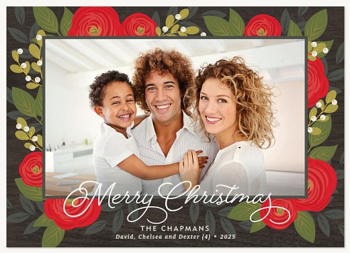 Rustic Florets Christmas Cards