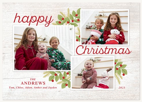 Woodland Chic Christmas Cards