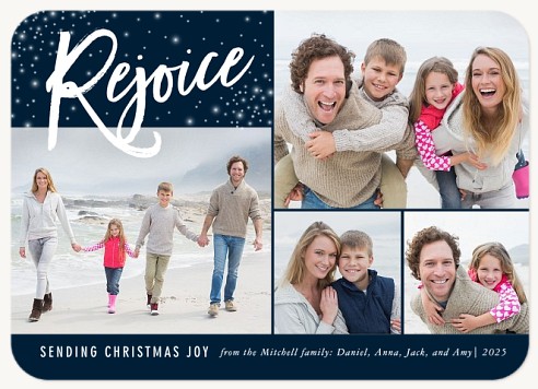 Starry Iridescence  Christmas Cards