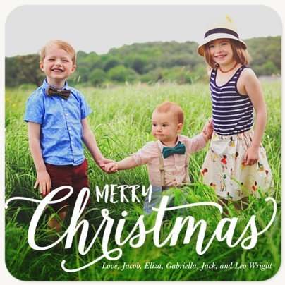 Dashing Elegance Christmas Cards