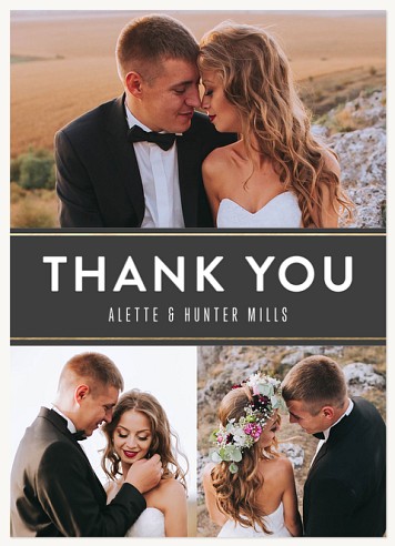Stunning Union Thank You Cards