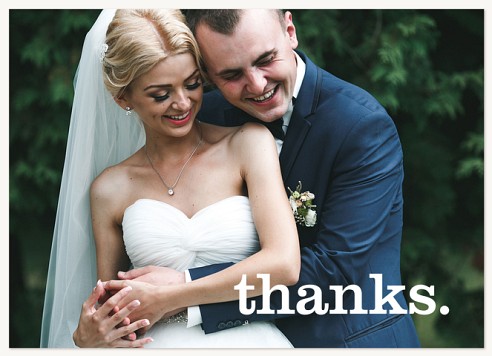 Simply Thankful Thank You Cards