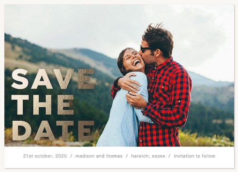 Mod Love Save the Date Cards