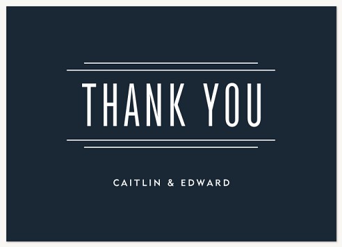 Classic & Poised Thank You Cards