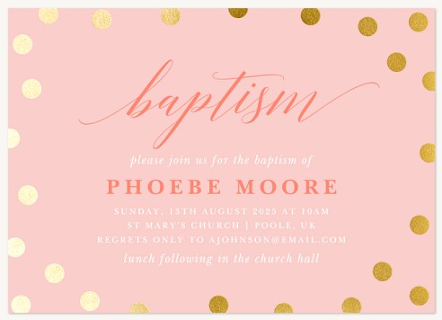 Delightfully Charming Christening Invitations | Christening Invites