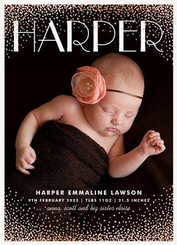 Sweet Confetti  Baby Announcements