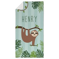 Hanging Around Sloth Beach Towel