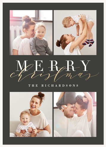 Stylish Merriment Christmas Cards