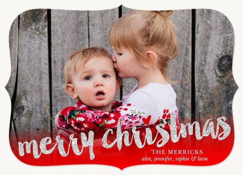 Sparkling Blessings Christmas Cards