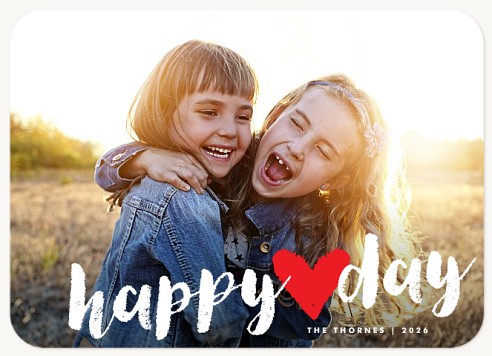 A Happy Heart Valentine's Cards