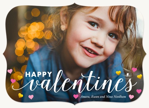 Dancing Hearts Valentine's Cards