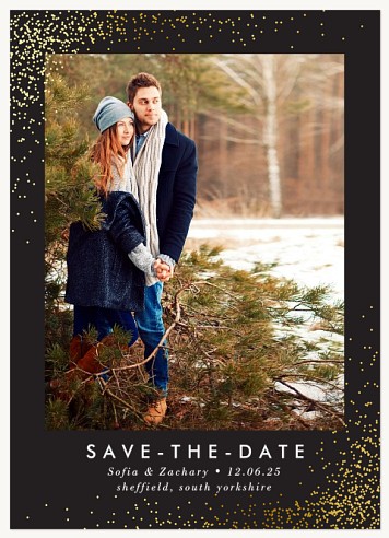 Cheerful Sprinkles  Save the Date Cards