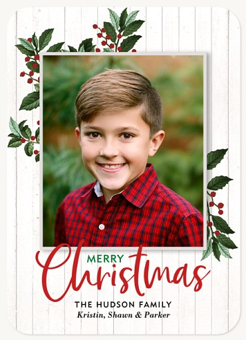 Vintage Berries Christmas Cards