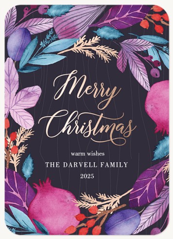 Rustic Harvest Christmas Cards