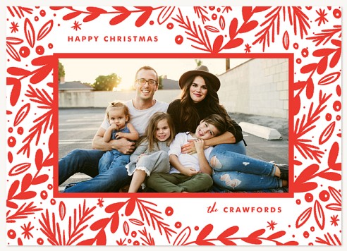 Fun Foliage Christmas Cards