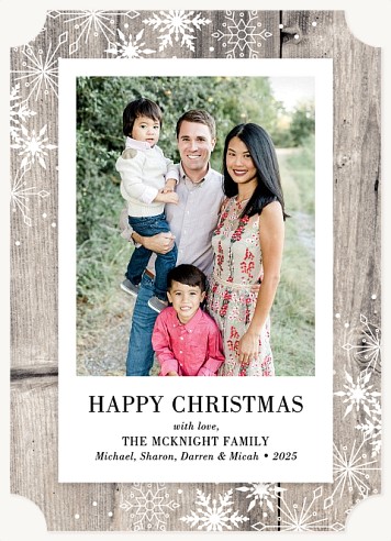 Winter Cabin Christmas Cards