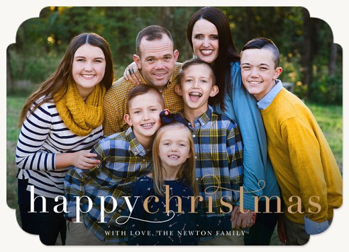 Side by Side Christmas Cards