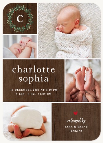 Classic Blocks Christmas Cards