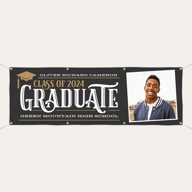 Proud Graduate Custom Banners