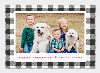 Bold Checkerboard Card