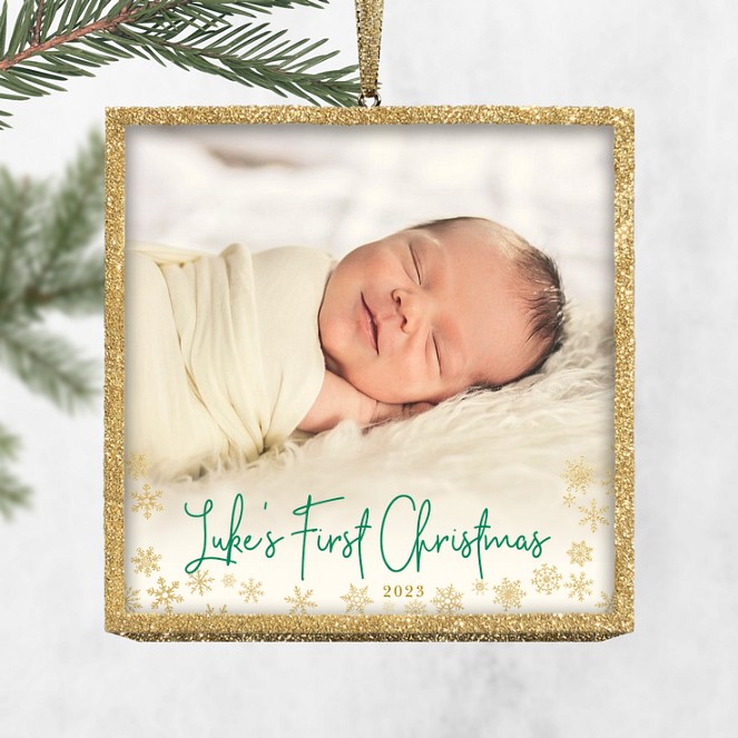Baby's First Christmas Personalized Ornaments