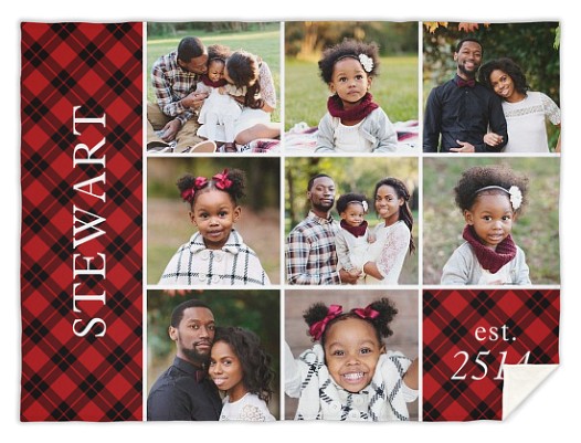 Family Flannel Custom Blankets