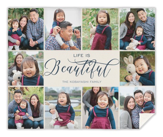 It's A Beautiful Life Custom Blankets It's A Beautiful Life Custom Blankets