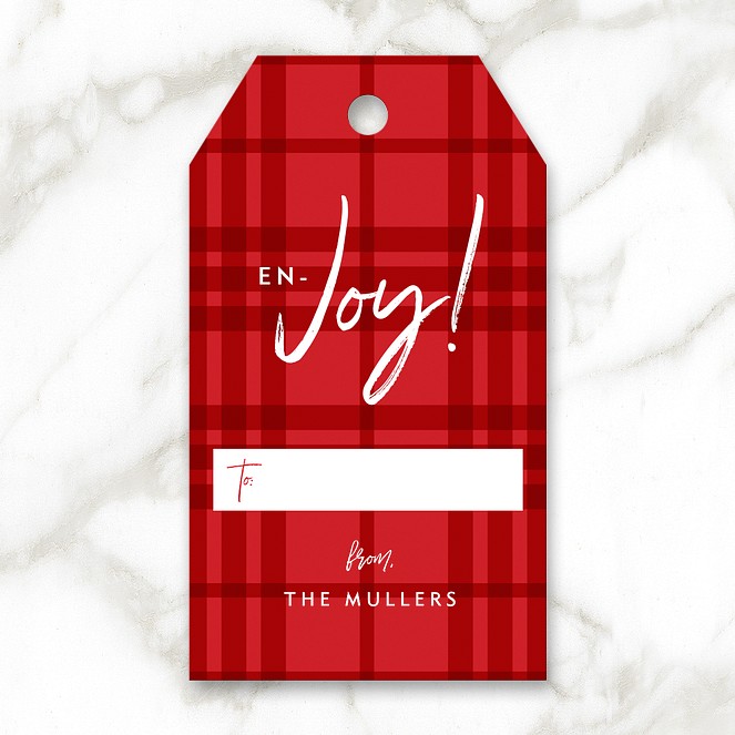 Joyfully Yours Custom Gift Tags