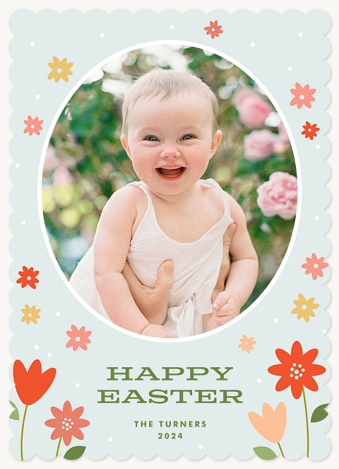 Spring Flora Easter Cards