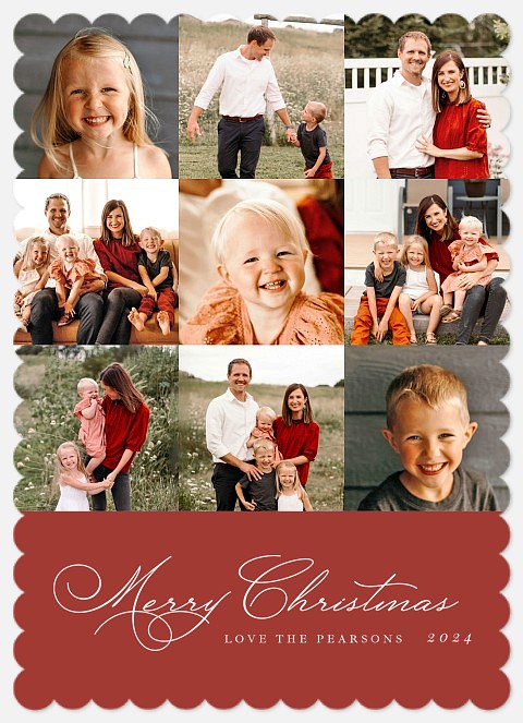 Snapshot Medley Holiday Photo Cards