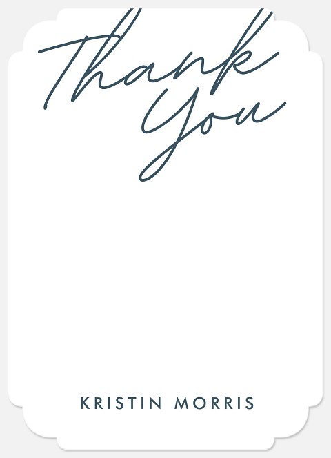 A Simple Note Thank You Cards 