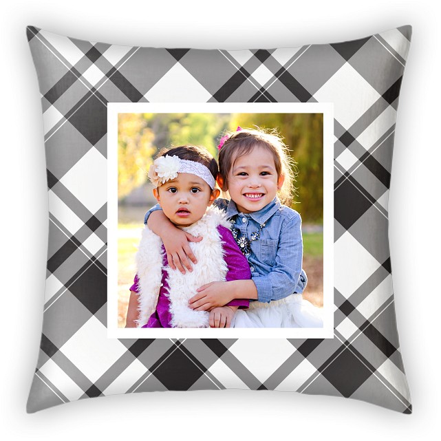 Traditional Plaid Custom Pillows