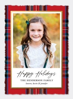 Classic Tartan Card