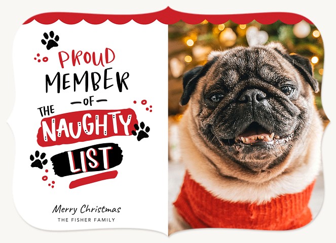 Proud Pet Personalized Holiday Cards