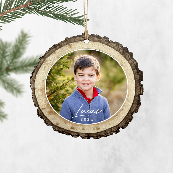 Handwritten Name Personalized Ornaments