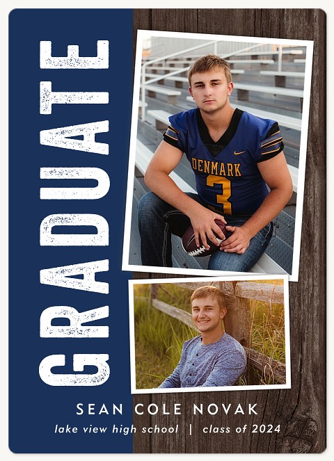 Bold & Rustic Graduation Cards