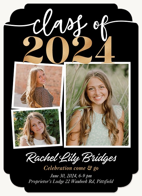 Bold Trio Graduation Cards